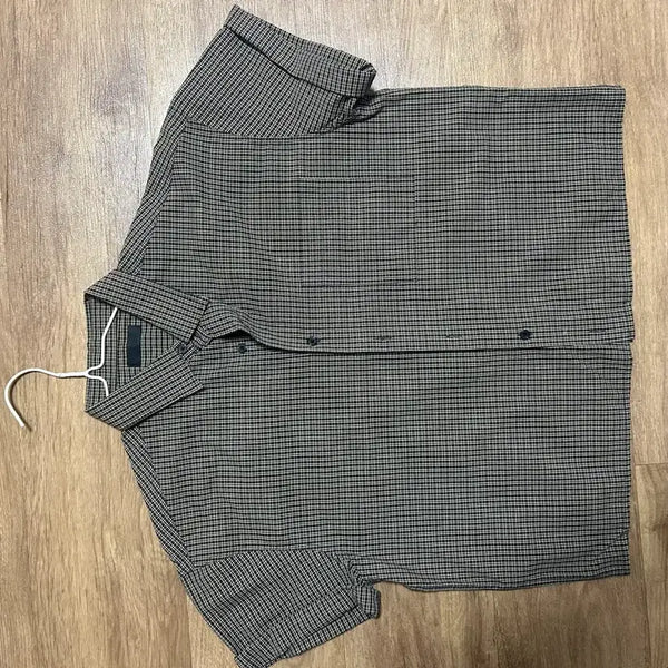 [BUNJANG] Men's Check Pattern Jacket / 체크 셔츠