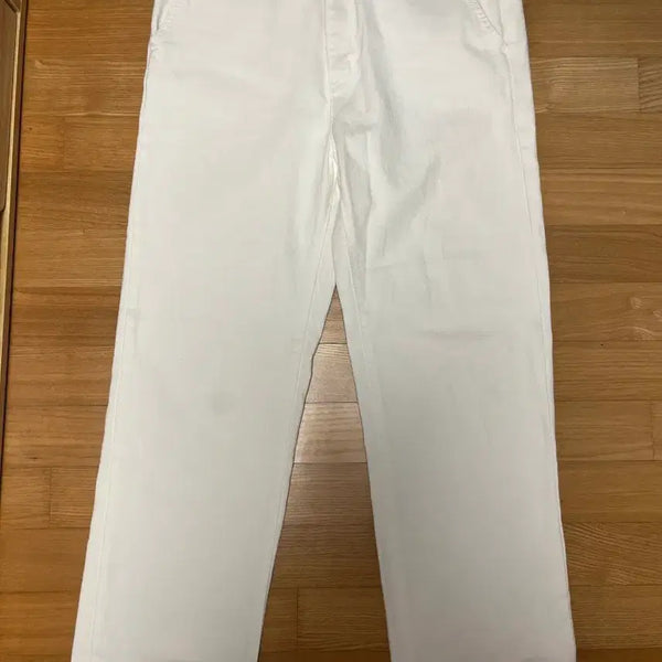 [BUNJANG] HELMUT White Wide Pants L / HELMUT 화이트 와이드 팬츠 L