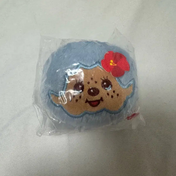 [BUNJANG] Sky Blue Monchhichi Keychain / 하늘색 몬치치 키링