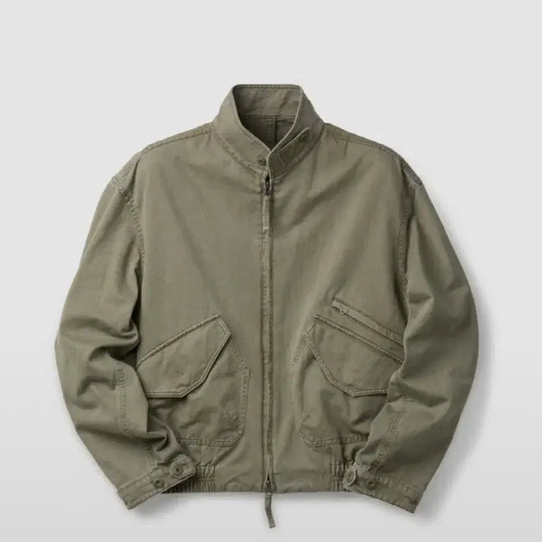 [BUNJANG] Coour Cation Washed Trimming Collar Jumper M / (새상품)쿠어 카치온 워시드 트리밍 카라점퍼M