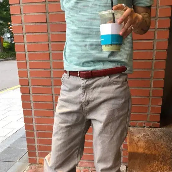 [BUNJANG] Flare Pants Grey L / 649 플레어 팬츠 그레이 L
