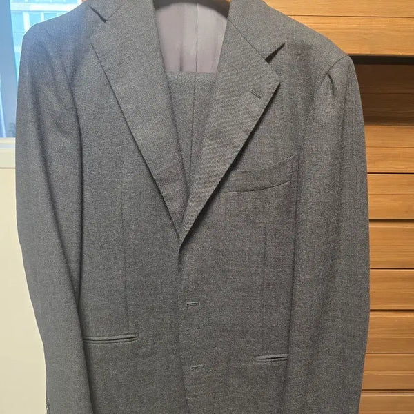 [BUNJANG] Ring Jacket Cambridge Twist Wool Mid Grey Suit 50 / 링자켓 Ring jacket 캄트위스트 원단 미드그레이 수트 50