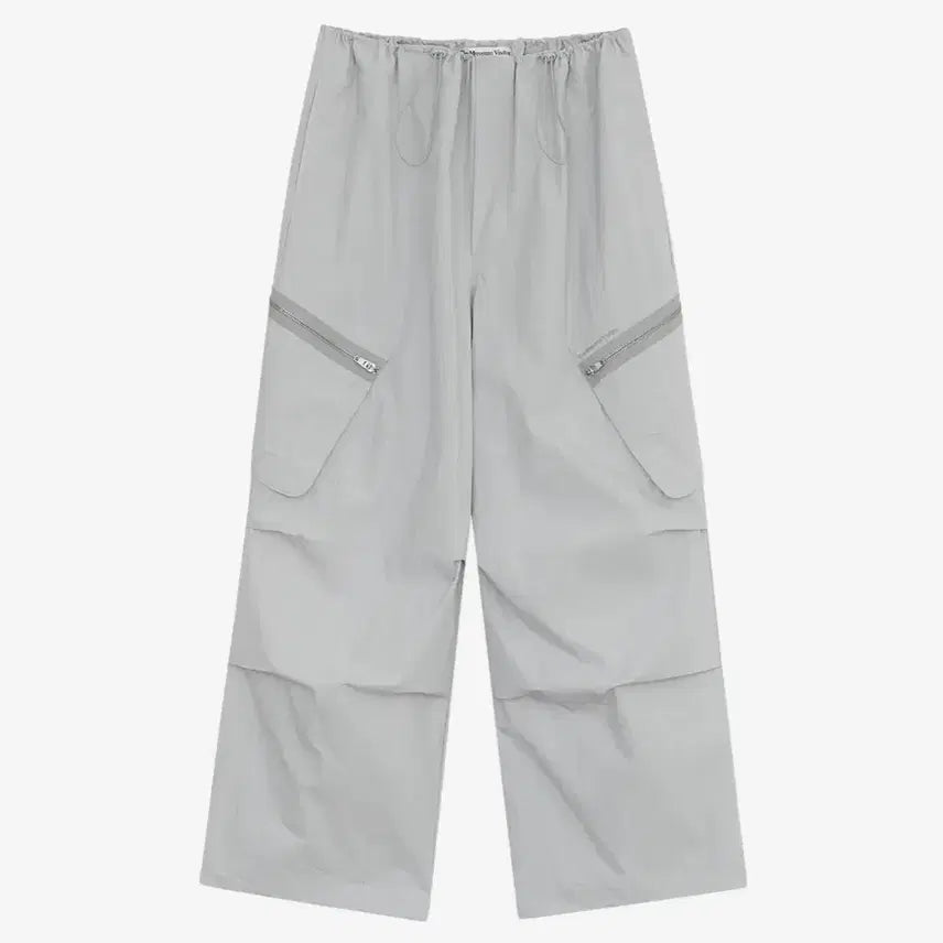 [BUNJANG] The Museum Visitor PIN-TUCK NYLON DRAWSTRING PANTS / (새상품) 더뮤지엄비지터 PIN-TUCK NYLON DRAWSTRING PANTS 핀턱 나일론 팬츠