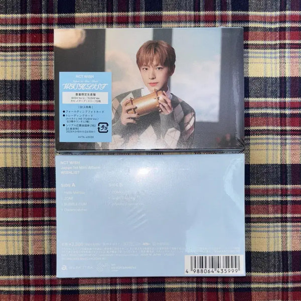 [BUNJANG] NCT WISH Wishlist Cassette Tape Yushi Version Album Photocard (Sealed) / (미개봉) 엔시티 위시 위시리스트 WISHLIST 카세트테이프 유우시 버전 앨범 포카