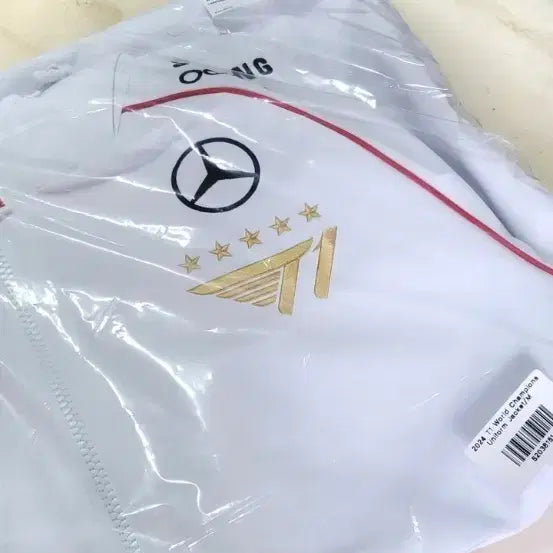 [BUNJANG] T1 2024 Worlds Championship Jersey Jacket 5-Star / T1 2024 월즈 우승 유니폼 자켓 5성