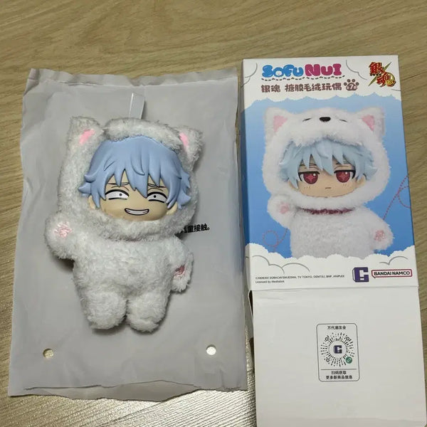 [BUNJANG] Gintama Sakata Gintoki Sofubi Figure & Mogumogu Gacha Set / 은혼 소프누이 긴토키 시크릿 & 모구모구 가챠 팥 긴토키