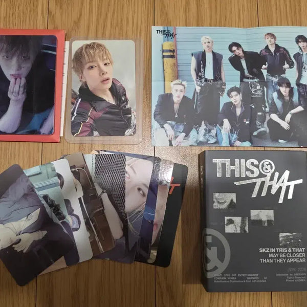 [BUNJANG] Stray Kids 'All About Luv' Fan Version I.N Set / 스키즈 디스앤댓 팬즈버전 전구성 아이엔 세트