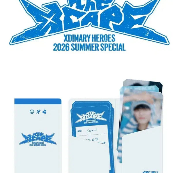 [BUNJANG] Xikers Summer Concert XIPERCAPE Photo Ticket Set / 엑디즈 썸머콘 엑스케이프 포토 티켓 세트