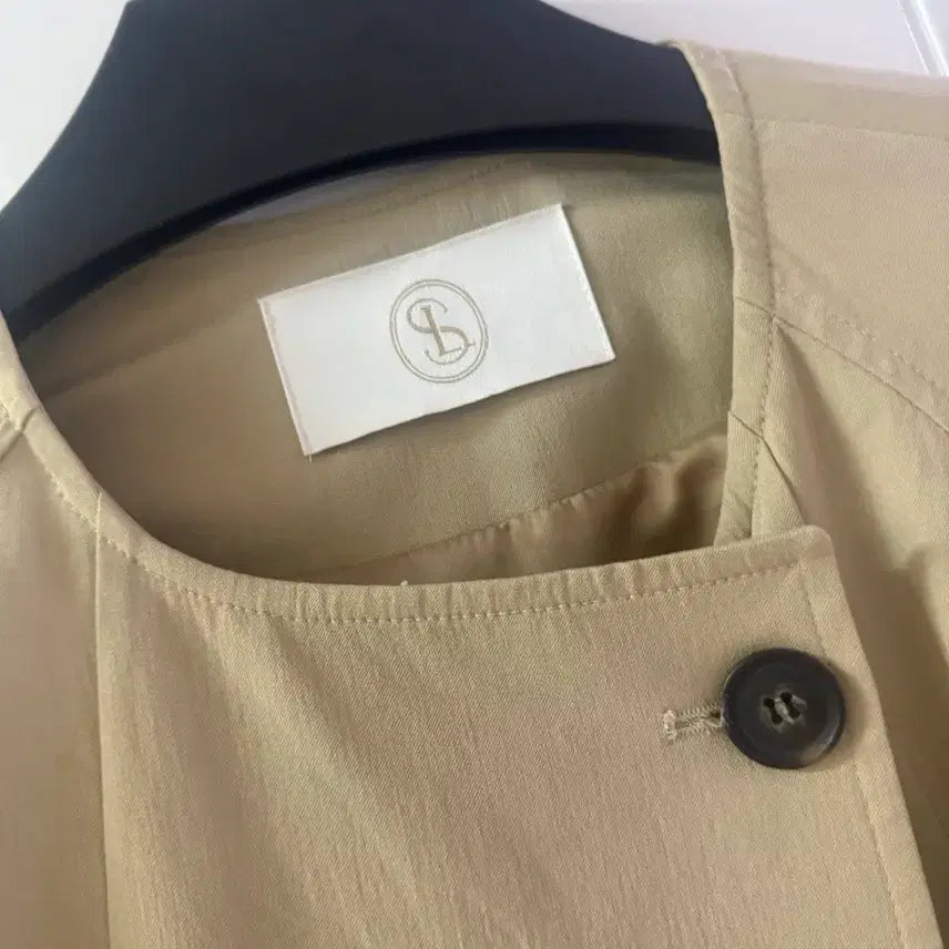 [BUNJANG] Ssonglabel Trench Coat Beige / 쏭라벨 트렌치코트