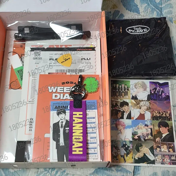[BUNJANG] PLAVE Noah 'Sixth Summer' Strap Keychain & 2024 Season's Greetings Bundle Set (Excluding Photocards) / 플레이브 노아 여섯번째여름 스트랩키링 &2024 시즌그리팅 포카제외 일괄