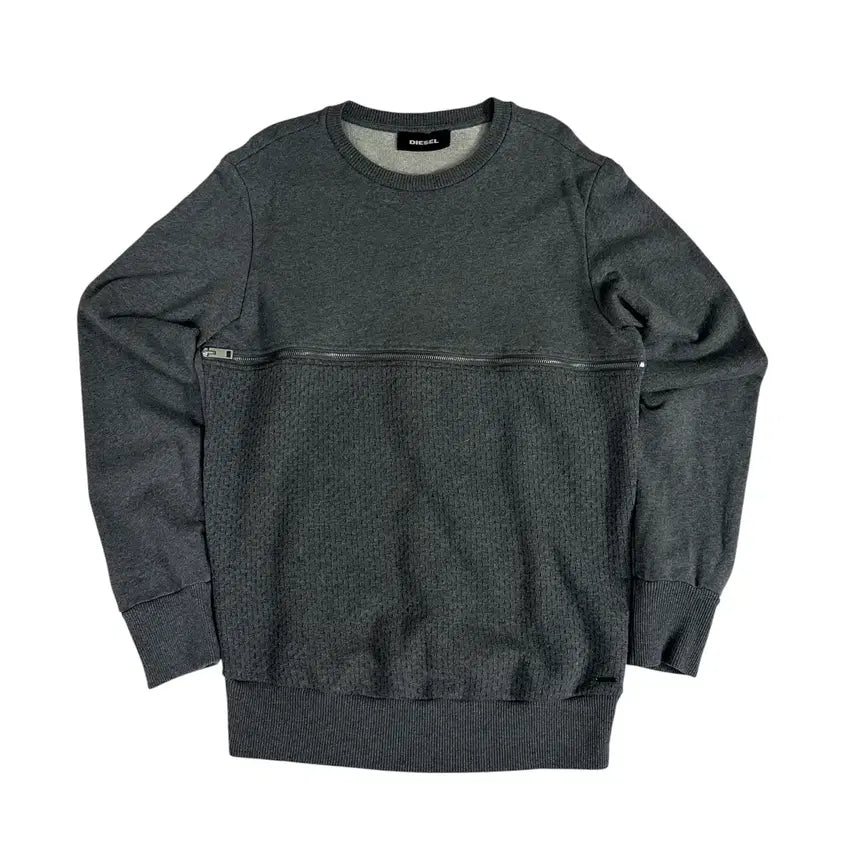 [BUNJANG] Diesel Zipper Sweatshirt / 디젤 지퍼 맨투맨