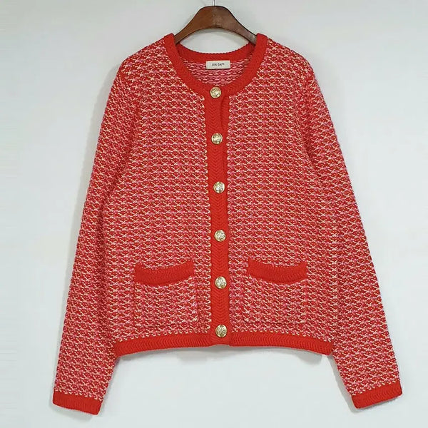 [BUNJANG] ON.34TH Tweed Knit Jacket / ON.34TH 트위드 니트쟈켓 66
