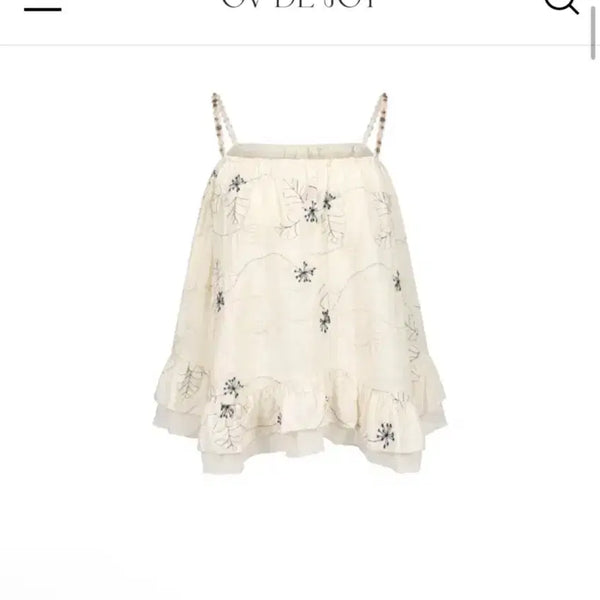 [BUNJANG] Obdjoy Imported Blouse Sleeveless Top / 오브드조이 수입의류 블라우스 나시