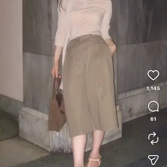 [BUNJANG] RRACE Knit Bermuda Pants Set / rrace 레이스 세트