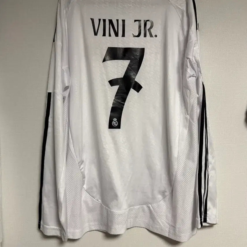 [BUNJANG] Real Madrid 24/25 Vinicius Long Sleeve Jersey / 2425 레알 비니시우스 긴팔 유니폼 져지