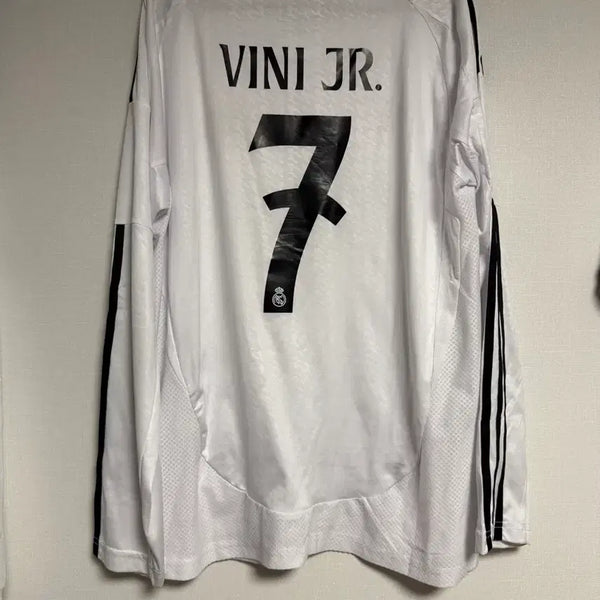 [BUNJANG] Real Madrid 24/25 Vinicius Long Sleeve Jersey / 2425 레알 비니시우스 긴팔 유니폼 져지