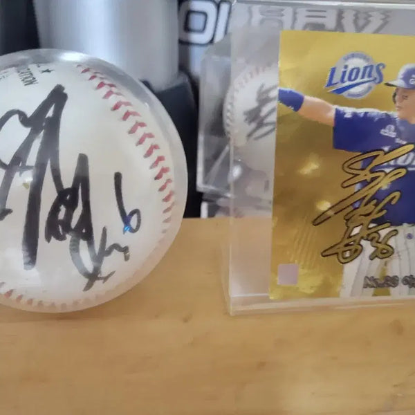 [BUNJANG] Lee Seung-yuop Signed Baseball and Card Set / 삼성라이온즈 레전드  36  이승엽싸인볼/카드 / 유니폼/모자/ 별도구입가능