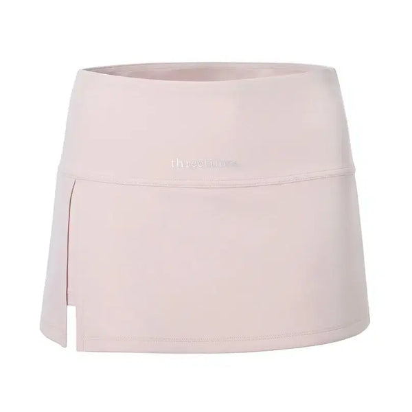 [BUNJANG] 3Times Athletic Slit Skirt Pink / 쓰리타임즈 애슬레틱 슬릿 스커트 핑크 / 쓰탐