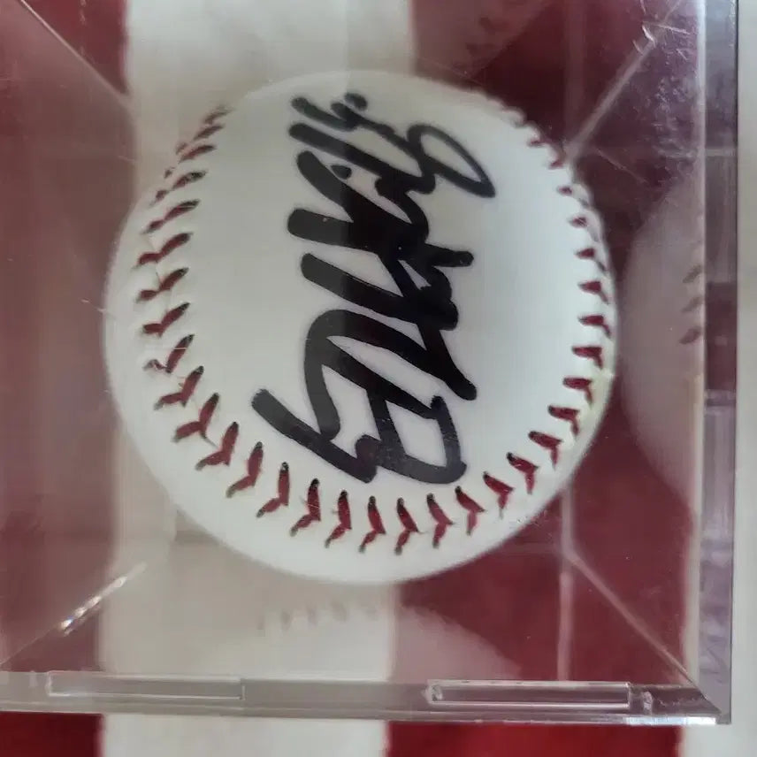 [BUNJANG] Kang Baek-ho Signed Baseball / 한화이글스 강백호 싸인볼