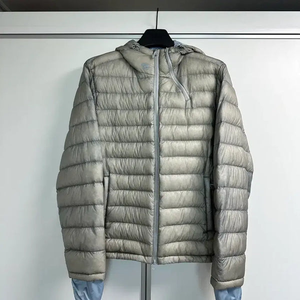 [BUNJANG] Sansan Gear Suffix Puffer Jacket Grey / [2] 산산기어 서픽스 푸퍼 자켓 그레이 - 25FW