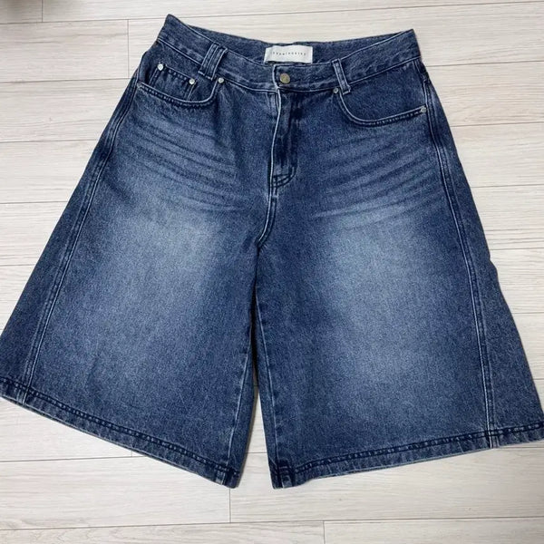 [BUNJANG] Trimingbird Bermuda Denim Pants Size 2 / 트리밍버드 버뮤다 데님 팬츠 2사이즈