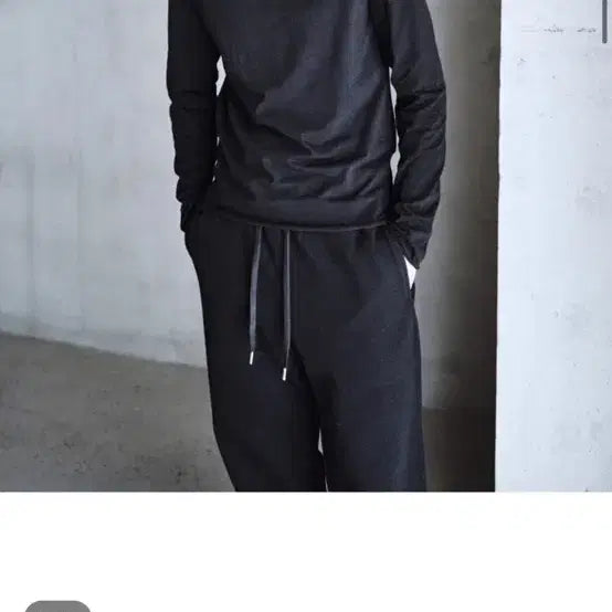 [BUNJANG] Monoprive Textured Roll Long Sleeve (Ver.2) / 모노프리베 텍스쳐 롤 긴팔 (Ver.2)