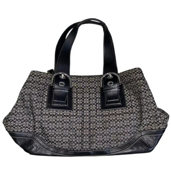 [BUNJANG] Coach Soho Signature Tote Bag / 코치 소호 토트백 코치 시그니처 토트백