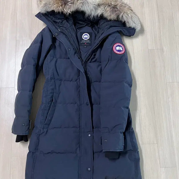[BUNJANG] Canada Goose Women's Long Padded Parka Navy / 캐나다구스 여성 롱패딩 네이비
