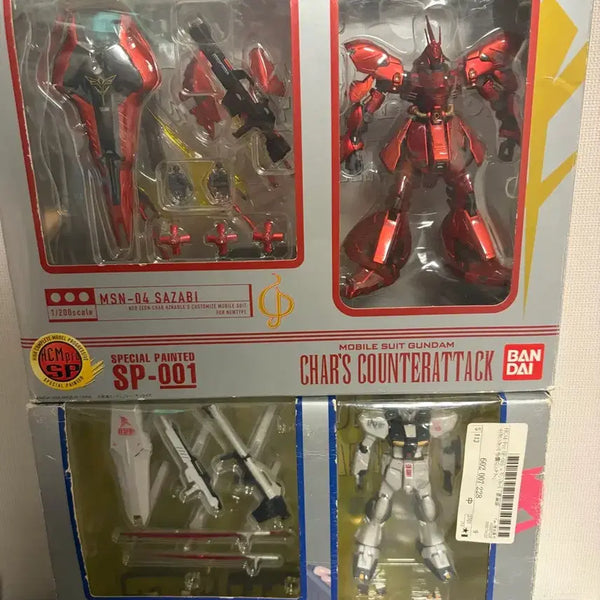 [BUNJANG] HCM Pro Sazabi Special Painting Version Figure Bundle / 뉴건담 사자비 hcm pro 피규어 일괄