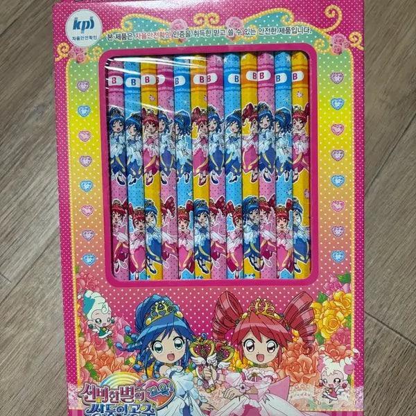 [BUNJANG] Twin Princess Pencils Set / (고전문구) 쌍둥이공주 연필세트