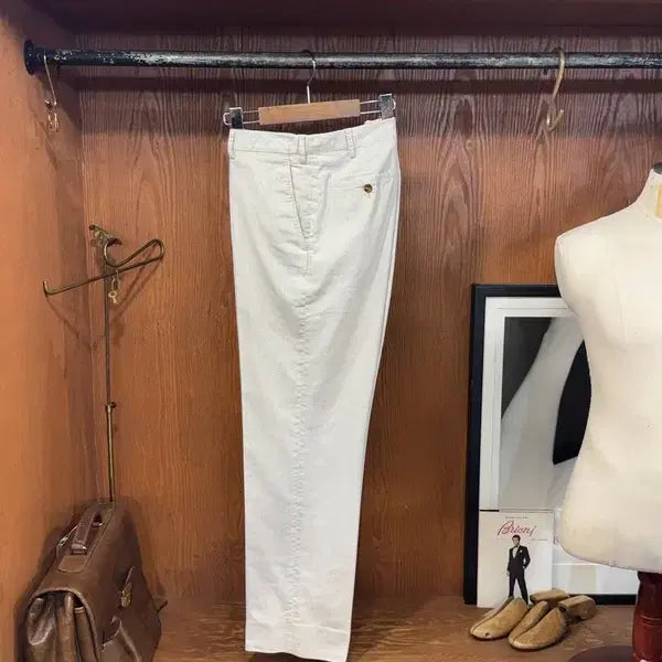 [BUNJANG] Loro Piana Cotton Linen Blend Trousers Size 52 (33-34) / 로로피아나 팬츠 33~34