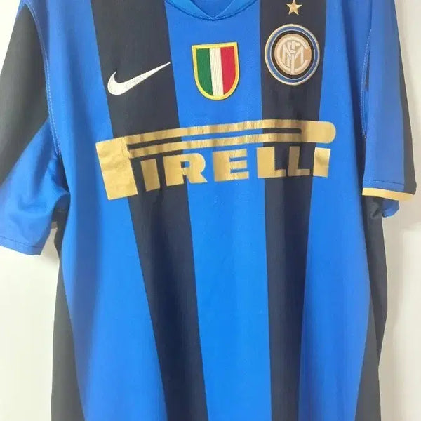 [BUNJANG] Inter Milan 08-09 Home Maicon Replica Jersey (International L) / 08 09 인터 밀란 홈 마이콘 유니폼(해외L)