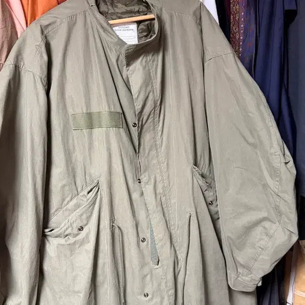 [BUNJANG] FRIKS STORE M65 Olive Long Jacket L / 프릭스스토어 m65 L 올리브 롱자켓