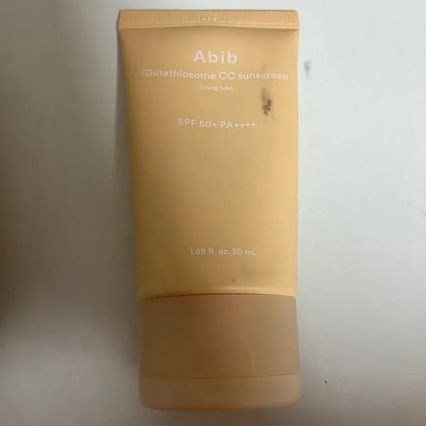 [BUNJANG] Avibes Glutathion Som CC Sun Cream Tone-Up SPF 50+ PA++++ 50ml / 아비브 글루타치오솜 CC 선크림 톤업 50ml