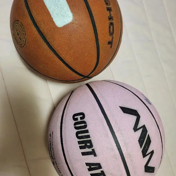 [BUNJANG] Wilson PureShot Basketball + Master Wook Basketball / 윌슨퓨어샷 + 마스터욱 농구공