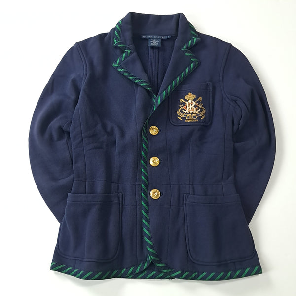 [BUNJANG] Polo Ralph Lauren Gold Emblem 00s Classic Preppy Blazer Jacket / CA984 S 폴로 금장 엠블럼 00s 클래식 프레피 블레이저 자켓