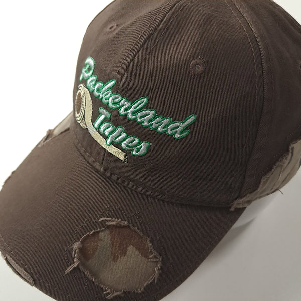 [BUNJANG] Packerland Tapes 00s Distressed Camo Layered Ball Cap / CA986 패커랜드 00s 디스트로이드 카모 레이어드 볼캡 모자