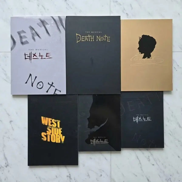 [BUNJANG] Musical Program Books: Death Note, Elisabeth, West Side Story / 뮤지컬 데스노트 엘리자벳 웨사스 프로그램북