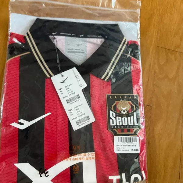 [BUNJANG] FC Seoul 2026 Home Full Patch No-Name Jersey / FC서울 홈 풀패치 노마킹 유니폼 2026 L,XL