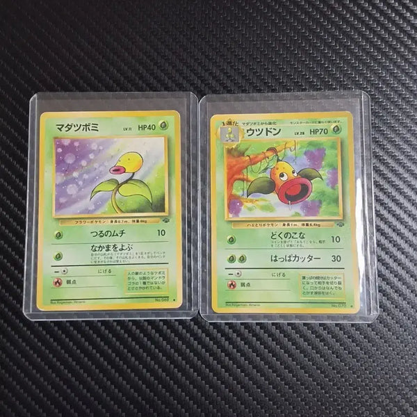 [BUNJANG] Pokemon Cards Oddish, Gloom Japanese (N.069, 070) Bundle Set / 포켓몬카드 모다피,우츠동 일판(N.069,070) (일괄)