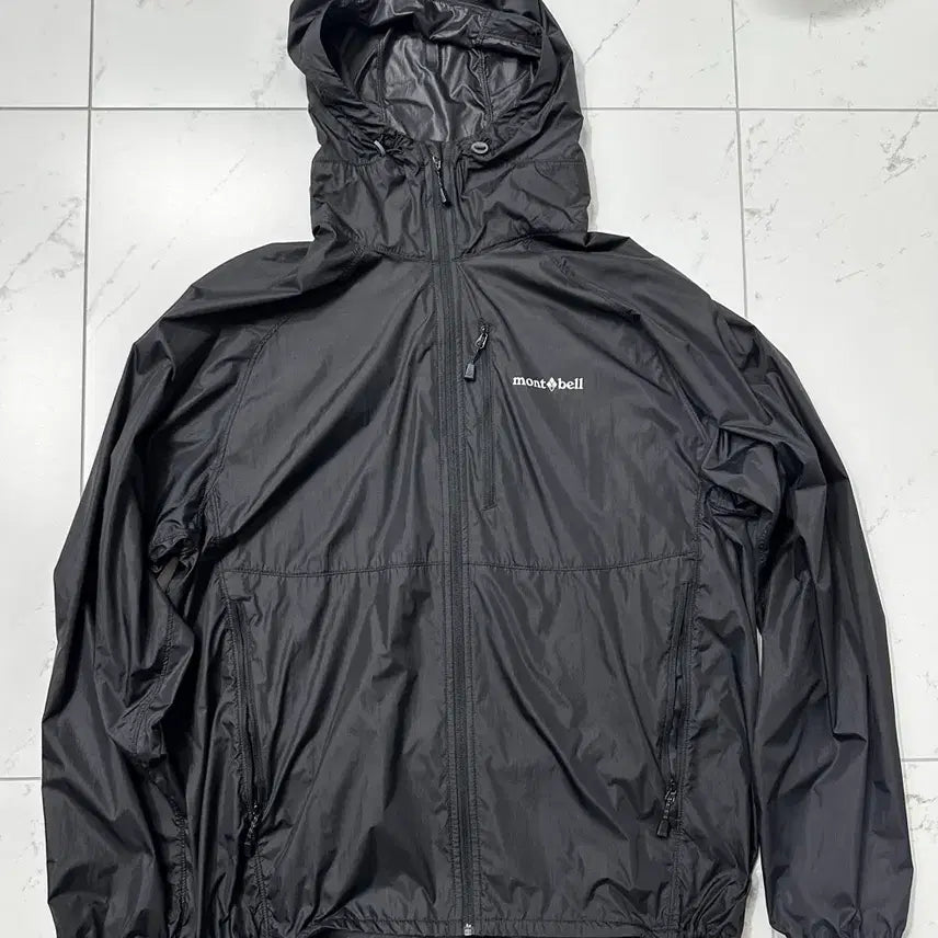 [BUNJANG] Montbell Windblast Hooded Jacket Black / [L] 몽벨 윈드블라스트 후드 블랙