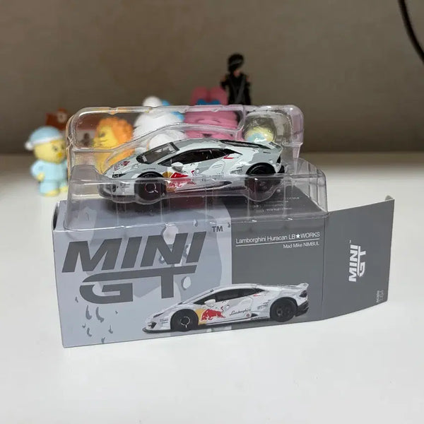 [BUNJANG] Minini GT 967 Lamborghini Huracan Red Bull Mad Mike Die-cast Model / 미니지티 967 람보르기니 우라칸 레드불 매드마이크 다이캐스트
