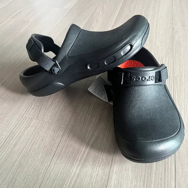 [BUNJANG] Crocs Work Shoes Clog Anti-Slip Black Size 260 New / 크록스 워크슈즈 클로그 미끄럼방지 260 새제품