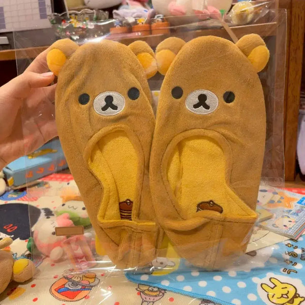 [BUNJANG] San-X Rilakkuma Portable Slippers (Classic Design) / 고전 산엑스 리락쿠마 휴대용 실내화