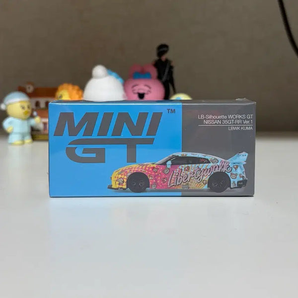 [BUNJANG] Mini GT 742 Nissan GTR R35 LBWK KUMA Die-cast Model / 미니지티 742 닛산 GTR R35 LBWK KUMA 다이캐스트