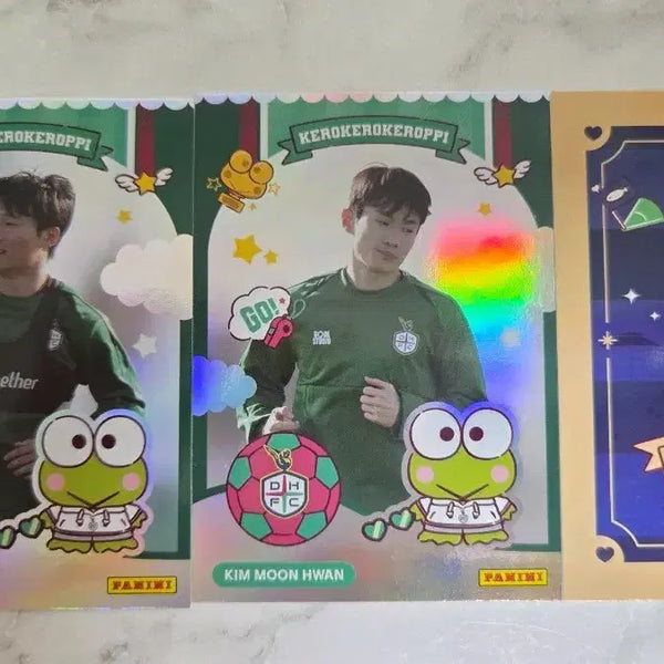[BUNJANG] Sanrio K League Panini Card - Eom Won Sang, Kim Moon Hwan / 산리오 k리그 파니니카드 대전