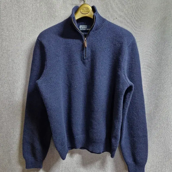 [BUNJANG] Ralph Lauren Polo Wool Half-Zip Pullover Size L / 랄프롤렌 폴로 반집업 L