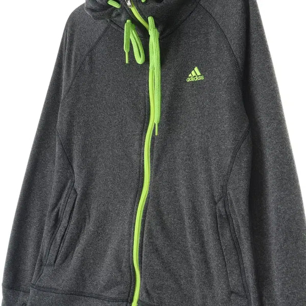 [BUNJANG] Adidas Performance Hooded Zip-Up Jacket - H38385 / W(L-XL) 아디다스 후드집업 운동 기능성 러닝-H38385