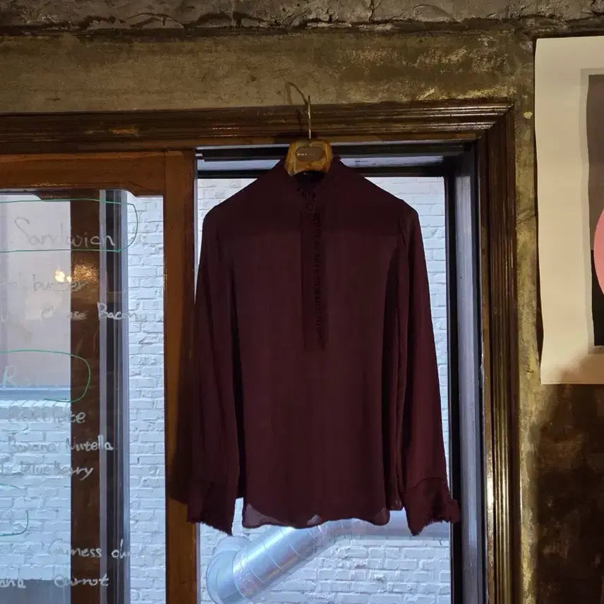 [BUNJANG] Theory Silk Blouse Women's 55 / 띠어리 실크 블라우스 여성55