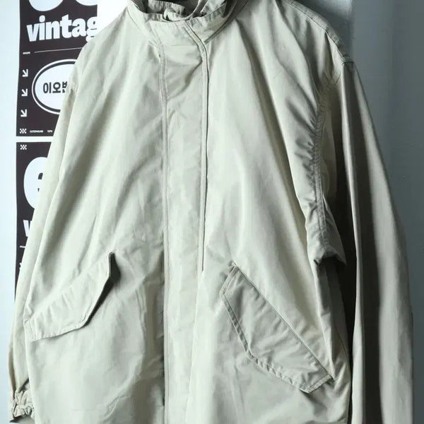 [BUNJANG] Giordano Zip-Up Windbreaker Fishtail Jacket / (L-2XL) 지오다노 집업 바람막이 점퍼자켓 피쉬테일-H38364